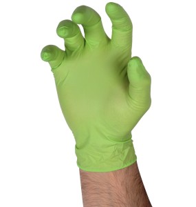 GANTS NITRILE VERT